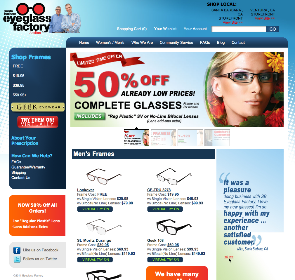 Eyeglass Factory