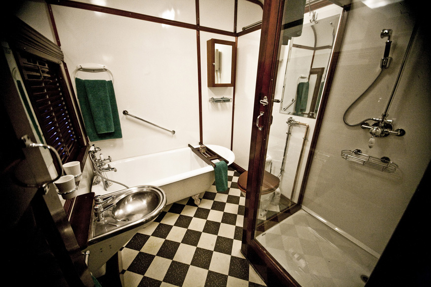 Rovos Rail Bathroom