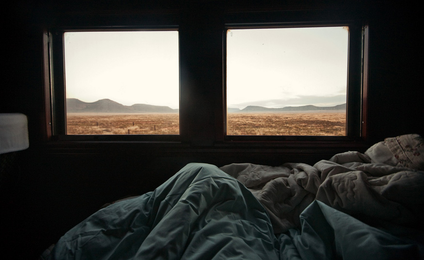 Waking up in the Karoo, Rovos Rail, South Africa