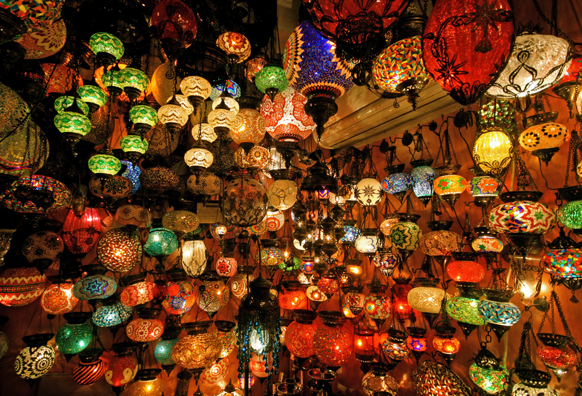 Hanging Lanterns, Istanbul, Turkey